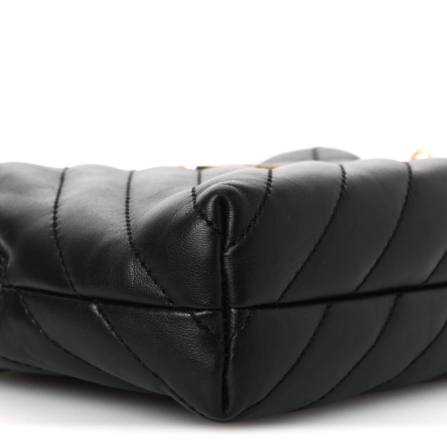 Off-White Calfskin Diagonal Quilted Jackhammer Camera Bag Black 8 of 11