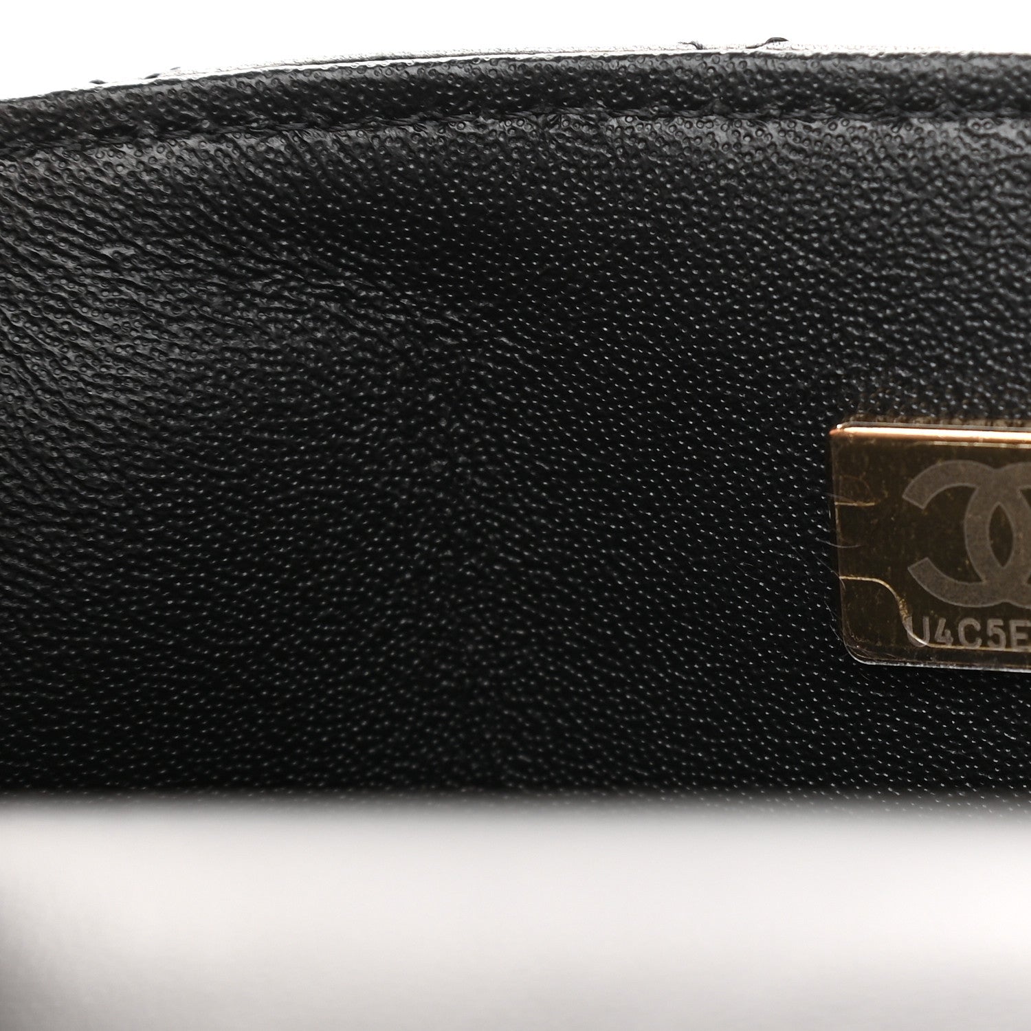 Chanel Lambskin Quilted Mini Top Handle Rectangular Flap Black 7 of 10