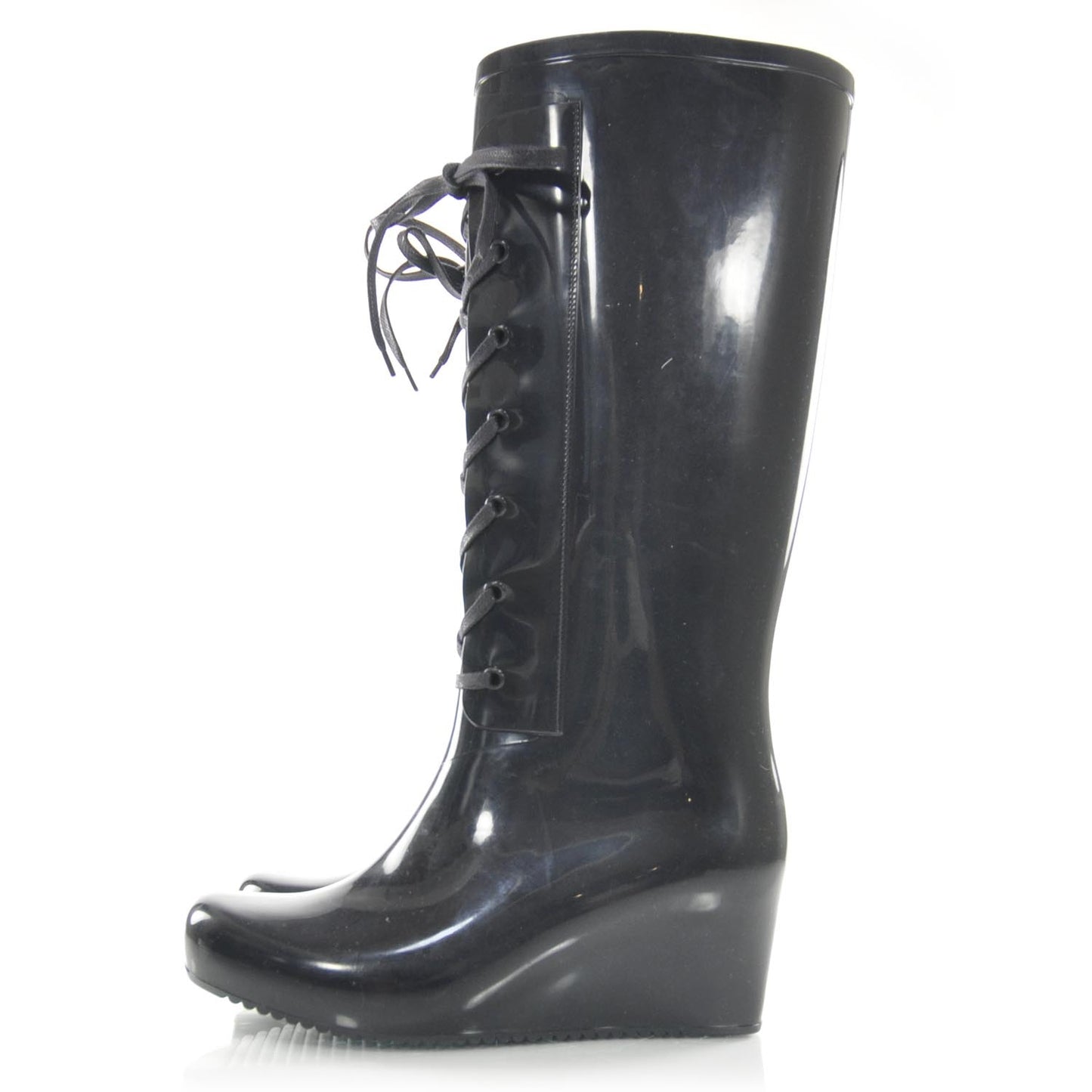 Rubber Welly Rain Boots 41 Black