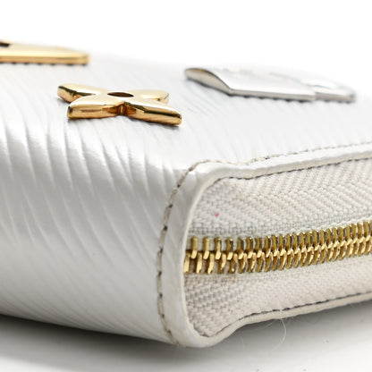 Louis Vuitton Epi Love Lock Zippy Coin Purse White 8 of 9