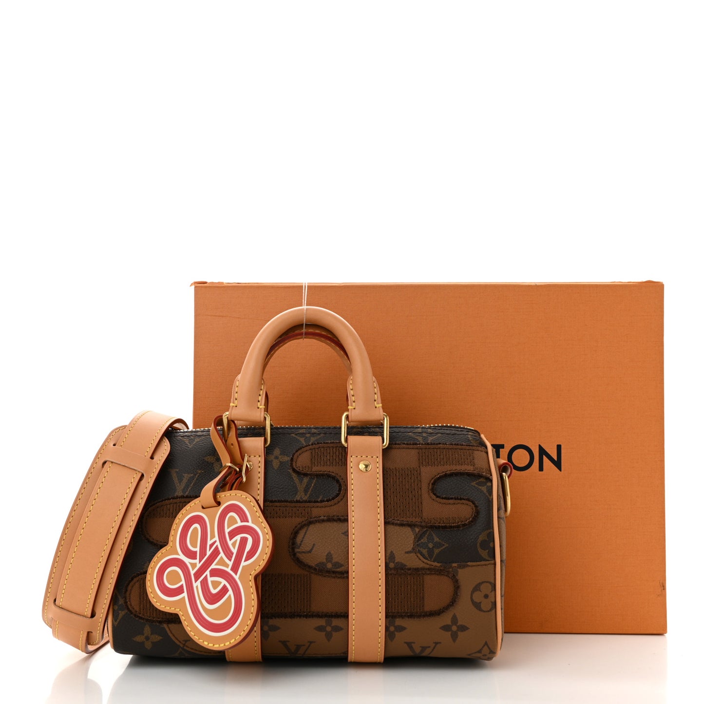 Monogram Landscape Keepall Bandouliere 25