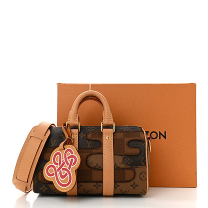 Louis Vuitton Monogram Landscape Keepall Bandouliere 25 10 of 10