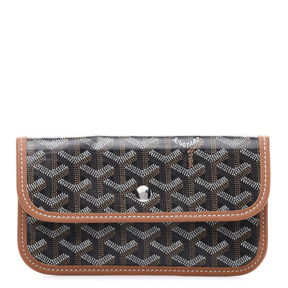 Goyard Goyardine Pouch Black Gold 1 of 9