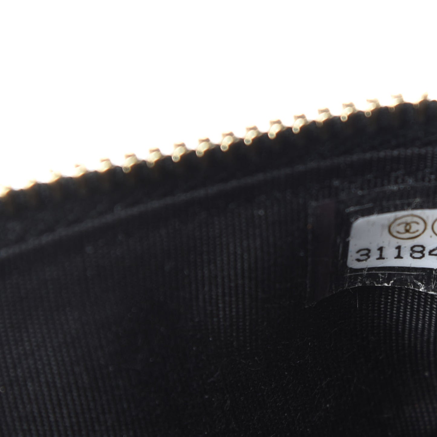 Caviar Quilted Mini Top Handle Vanity With Chain Black