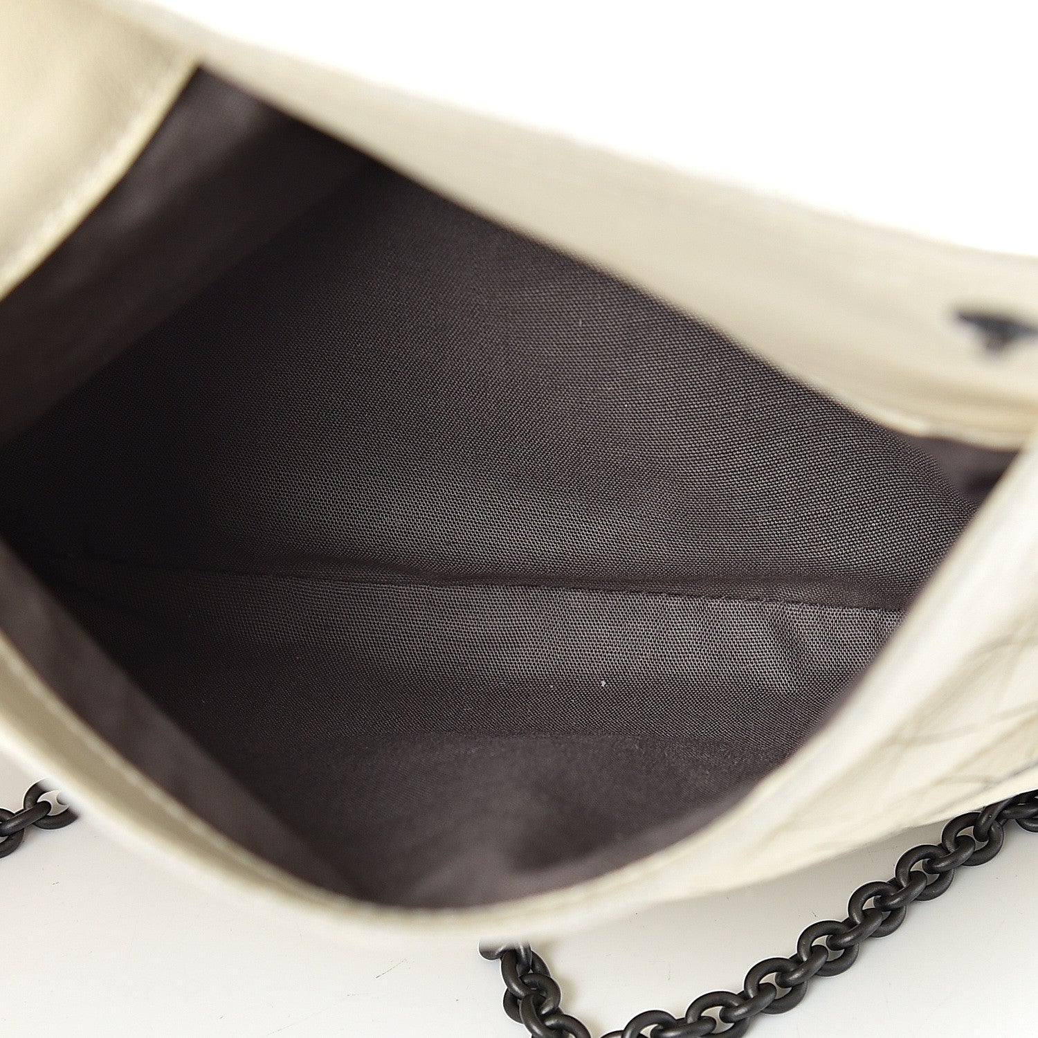 Bottega Veneta Nappa Intrecciato Mini Chain Messenger Bianca 4 of 13