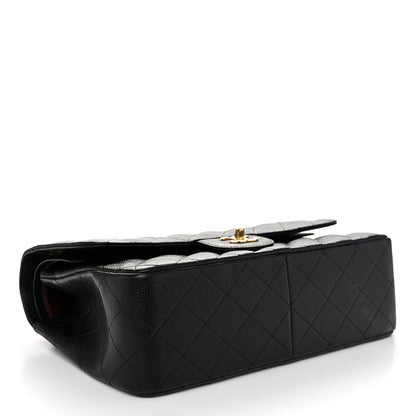 Chanel Caviar Quilted Jumbo Double Flap Black 4 of 10