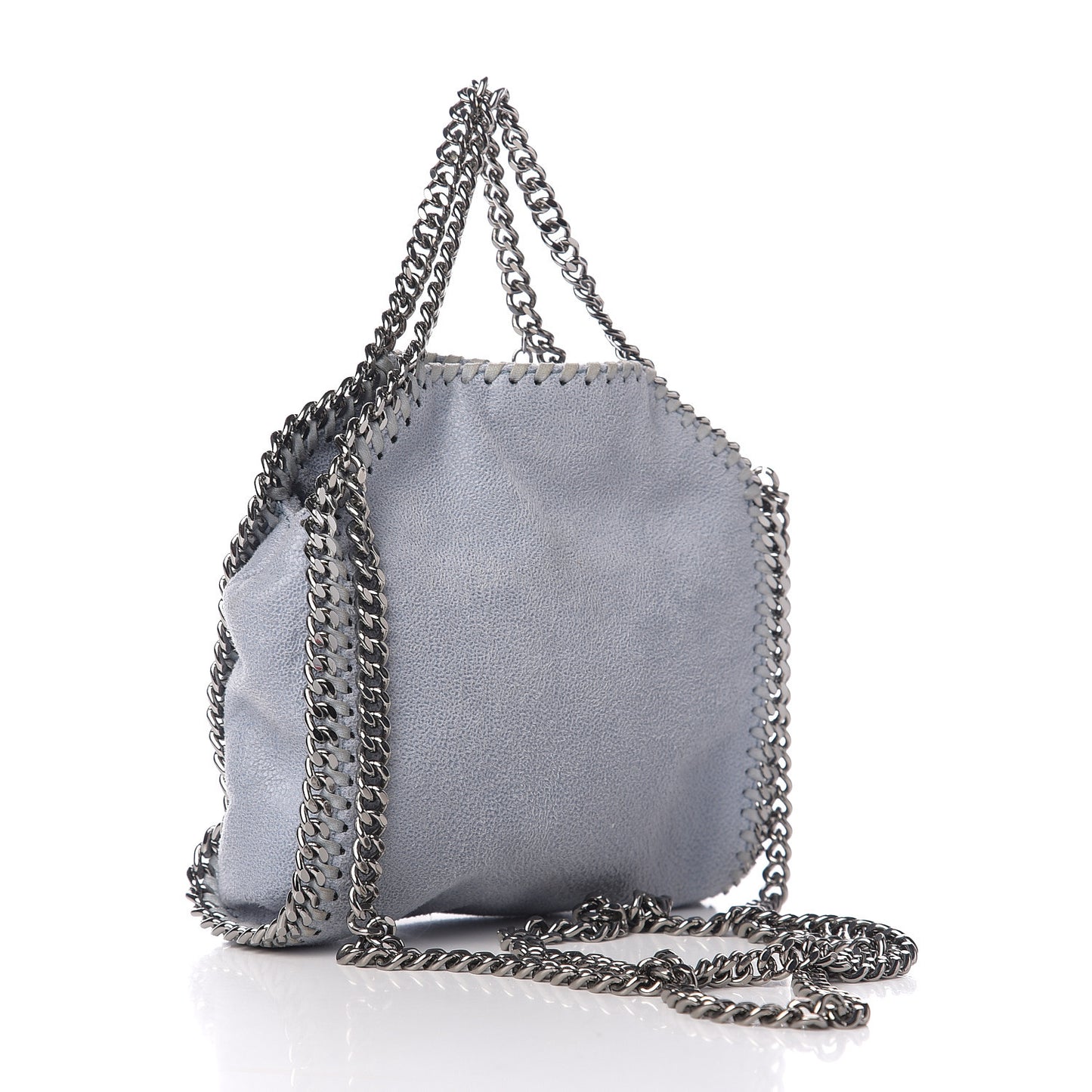 Shaggy Deer Tiny Falabella Tote Duck Blue
