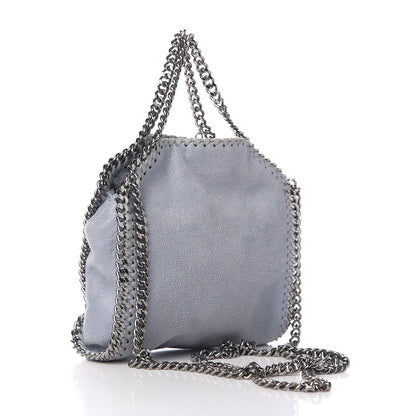 Stella McCartney Shaggy Deer Tiny Falabella Tote Duck Blue 2 of 7