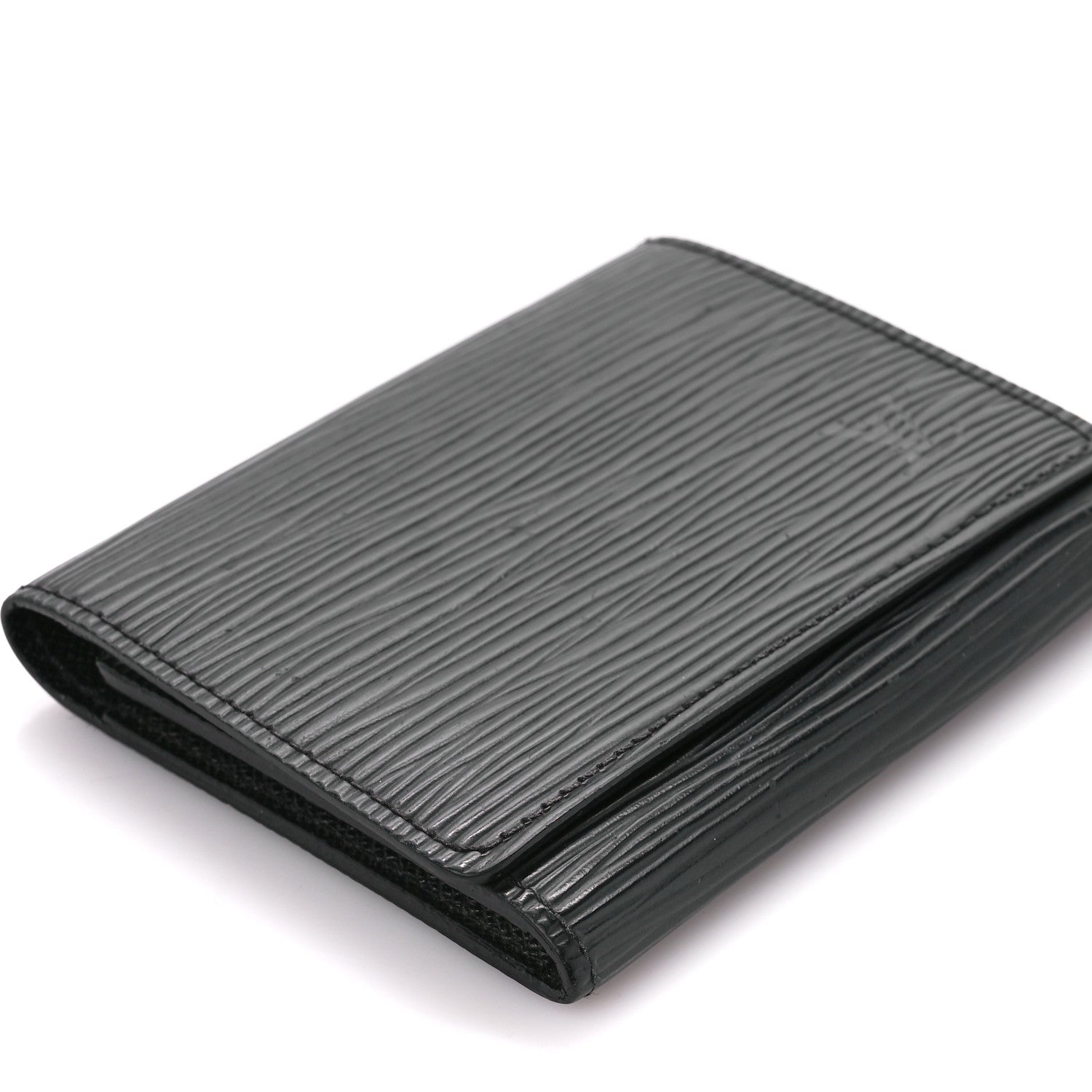 Louis Vuitton Epi Enveloppe Carte De Visite Black 10 of 11