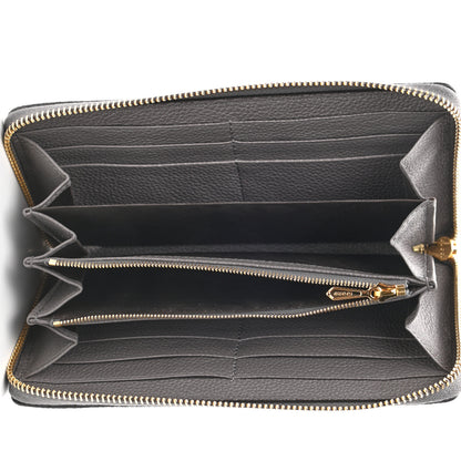 Gucci Grainy Calfskin Zumi Zip Around Wallet Dusty Grey 5 of 7