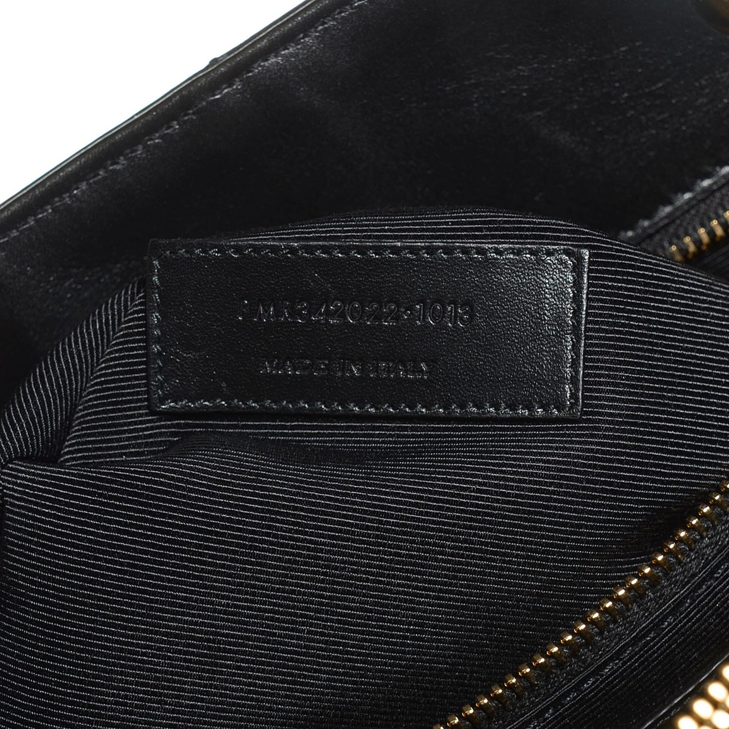 Lambskin Matelasse Chevron Monogram Shopping Bag Black