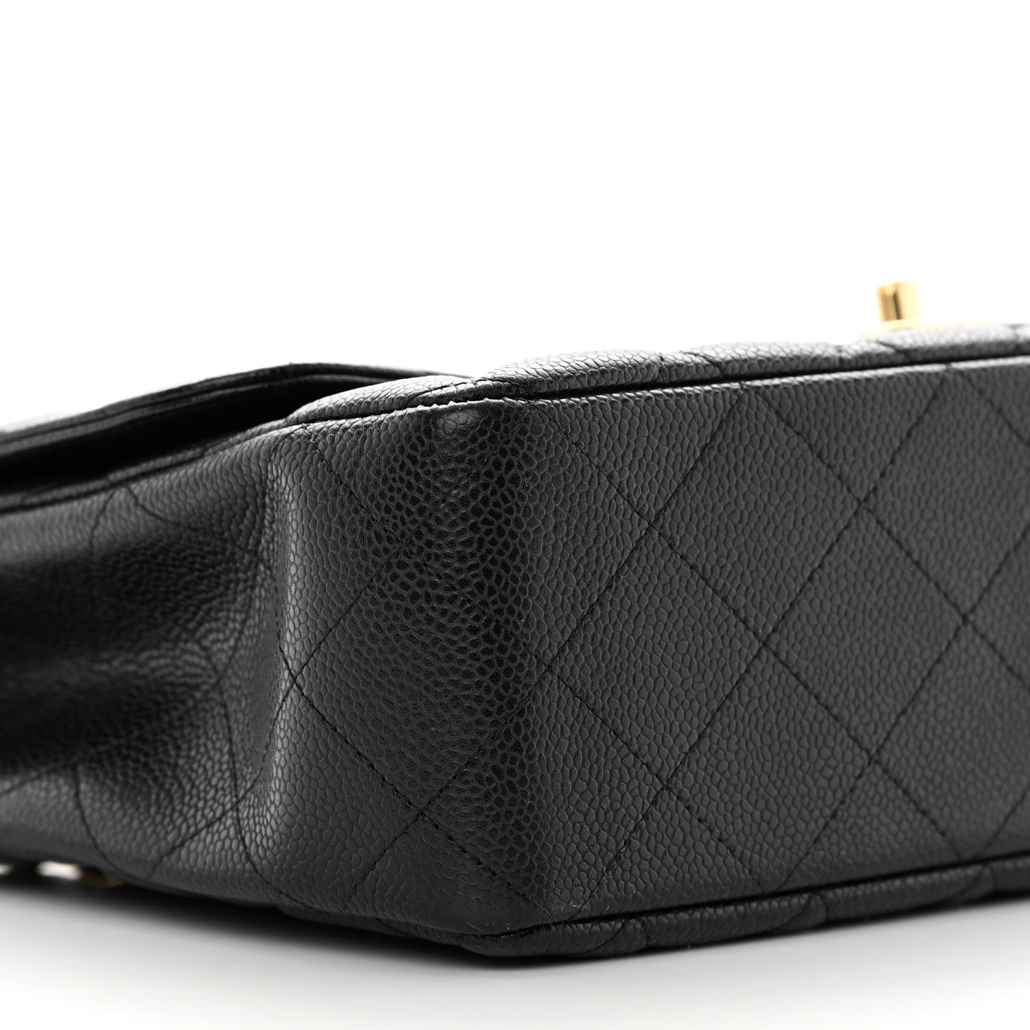 Chanel Caviar Quilted Jumbo Single Flap Black 9 of 12