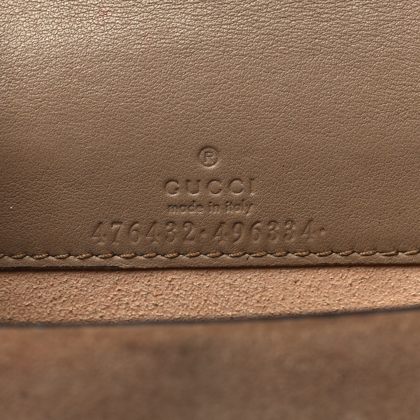 GG Supreme Monogram Super Mini Dionysus Shoulder Bag Taupe