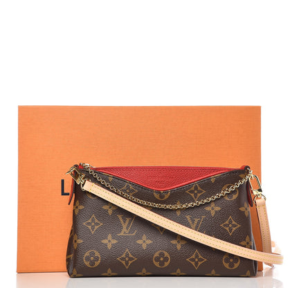 Louis Vuitton Monogram Pallas Clutch Cherry 9 of 9