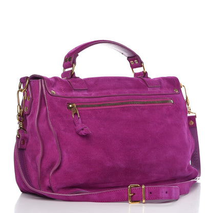 Proenza Schouler Suede Medium PS1 Satchel Grape 3 of 13