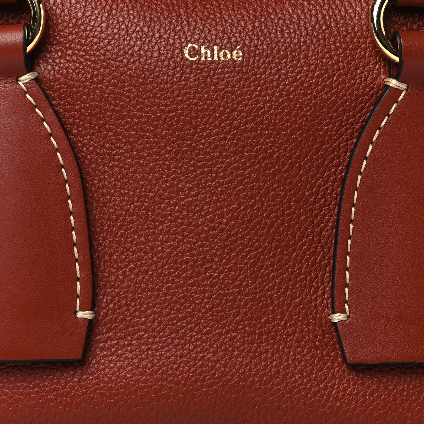Calfskin Small Daria Sepia Brown