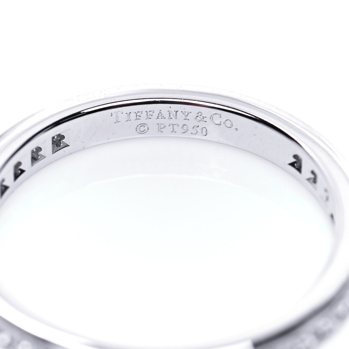 Platinum Diamond 2mm Full Circle Wedding Band Ring 49 4.75