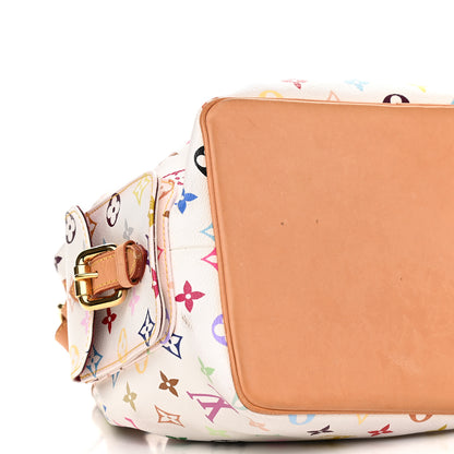 Louis Vuitton Monogram Multicolor Petit Noe White 7 of 10