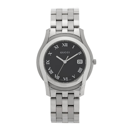 Gucci Stainless Steel 35mm 5500M Quartz Watch Black 1 of 4