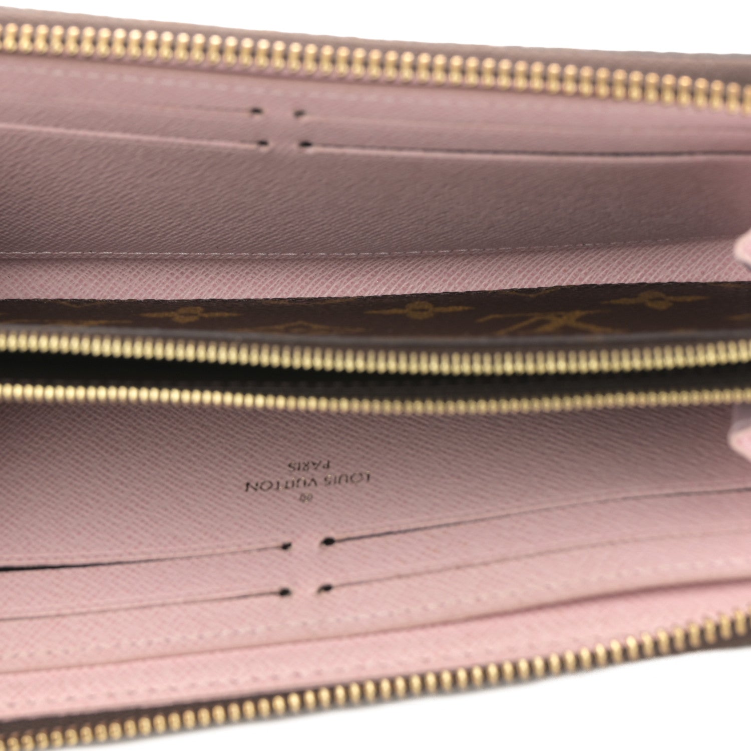 Louis Vuitton Monogram Clemence Wallet Rose Ballerine 5 of 8