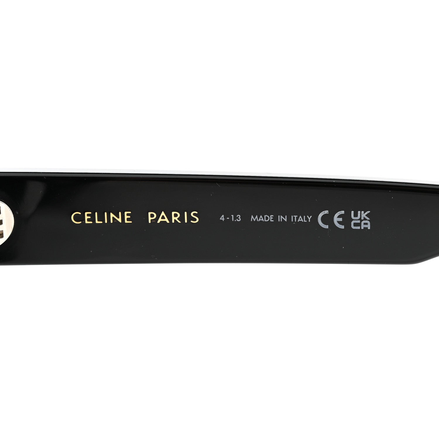 Celine Acetate Triomphe 01 Sunglasses CL 40194U Black 6 of 7