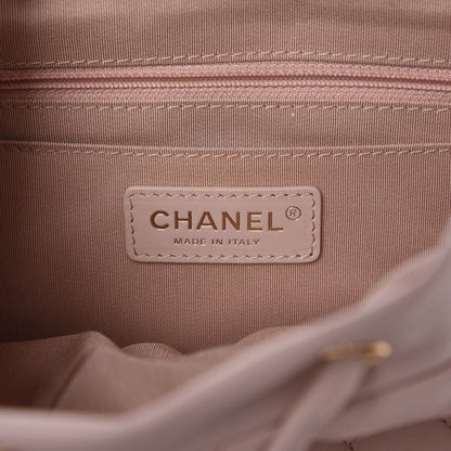 Chanel Calfskin Quilted Small Urban Spirit Backpack Beige 6 of 8