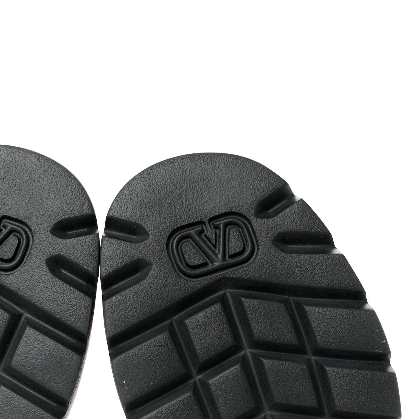 Calfskin Rockstud VLOGO Uniqueform Chelsea 55/85mm Flatform Ankle Boots 37 Rubin Black