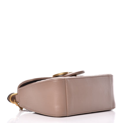 Gucci Calfskin Matelasse Mini GG Marmont Top Handle Shoulder Bag Porcelain Rose 4 of 10