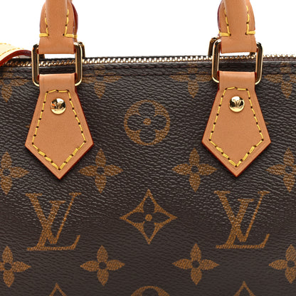 Louis Vuitton Monogram Nano Speedy Bandouliere 7 of 10
