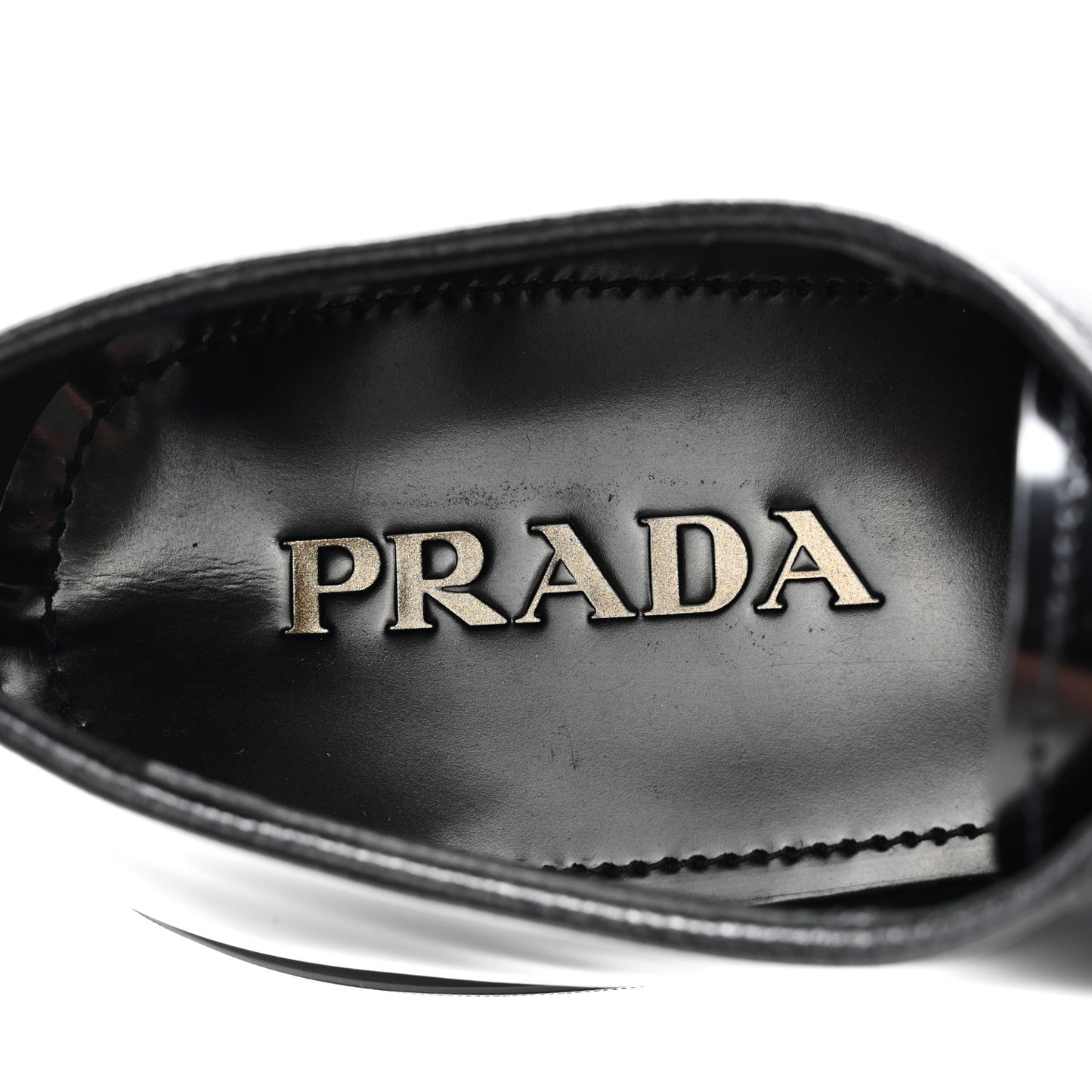 Spazzolato Mens Derby Loafers 9 Black