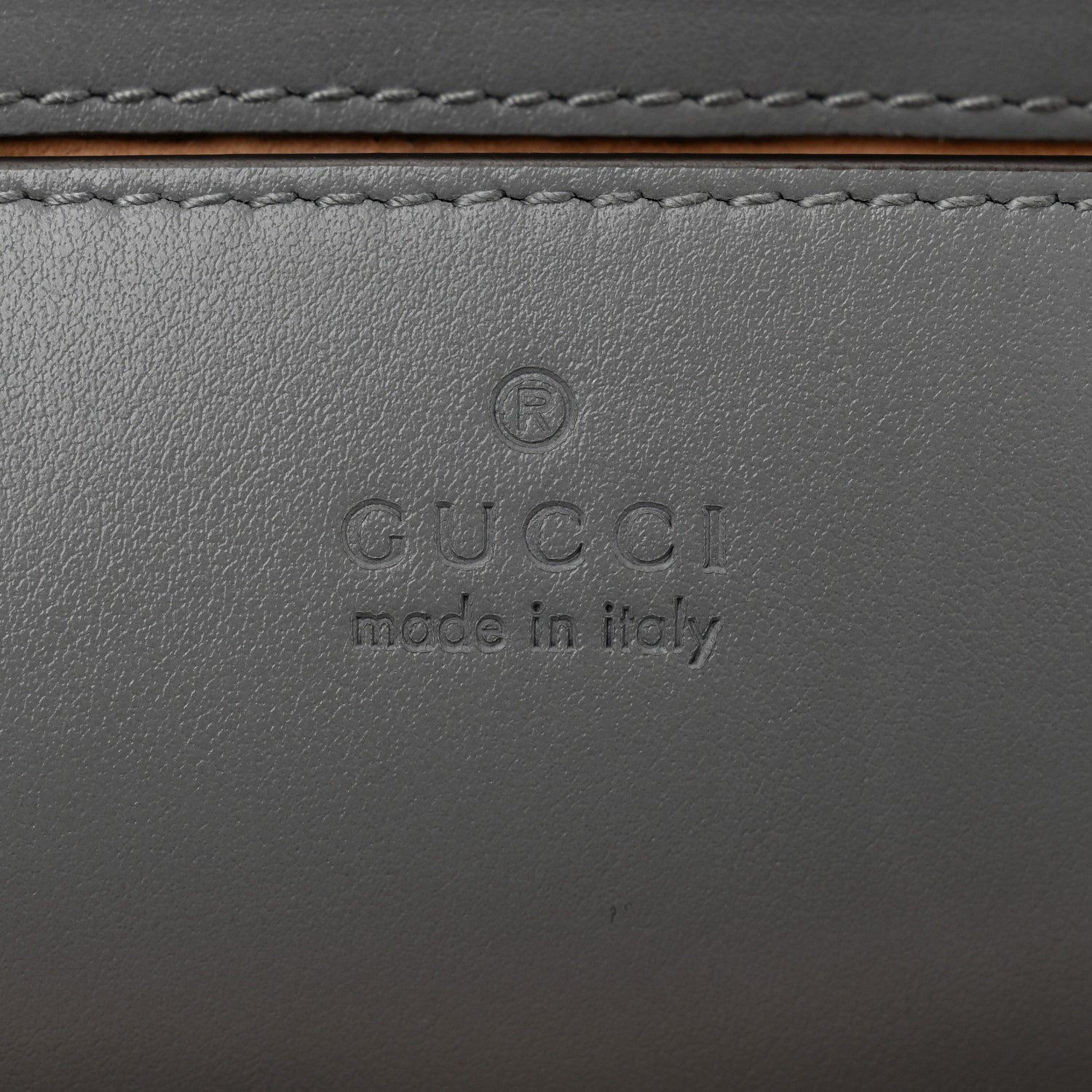 Gucci Calfskin Matelasse Aria Mini GG Marmont Shoulder Bag Deep Grey 6 of 10