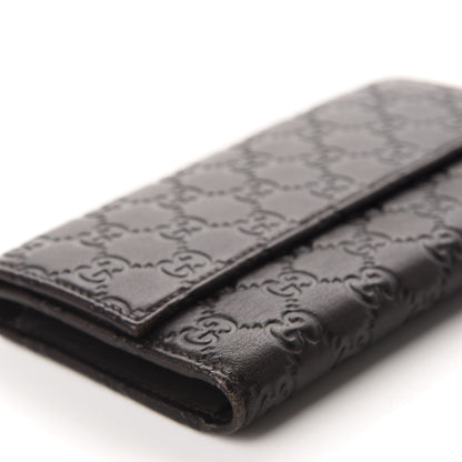 Gucci Guccissima Continental Flap Wallet Chocolate 6 of 9