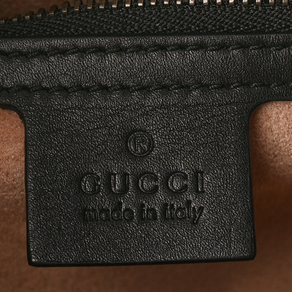 Gucci Calfskin Bamboo Trapuntata Queen Margaret Backpack Mystic White Black 4 of 9