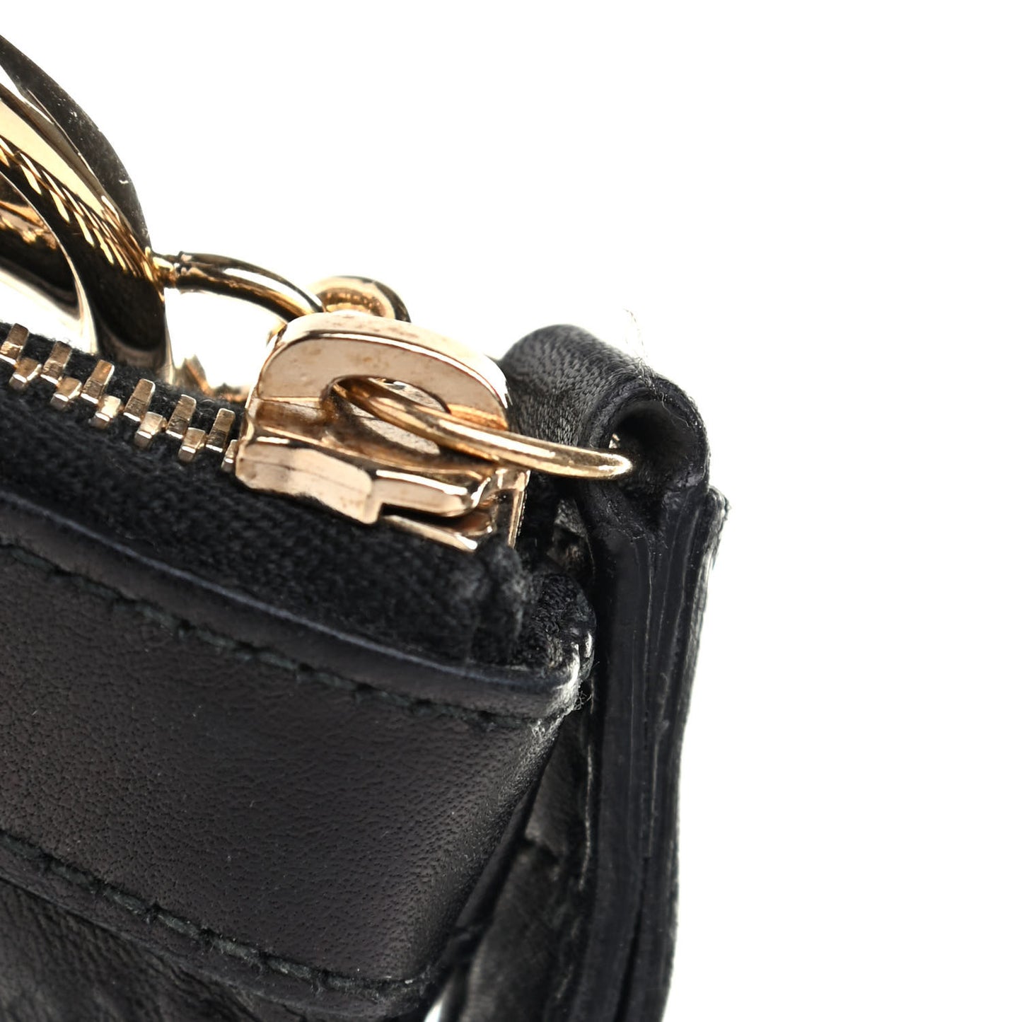 Guccissima Signature New Britt Wristlet Black