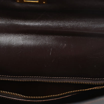 Hermes Box Kelly Sellier 32 Chocolate 16 of 24