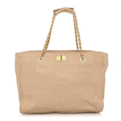 Chanel Caviar Large Edy Reissue Tote Beige 1 of 10