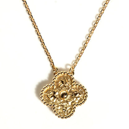 Van Cleef & Arpels 18K Yellow Gold Vintage Alhambra Necklace 1 of 6