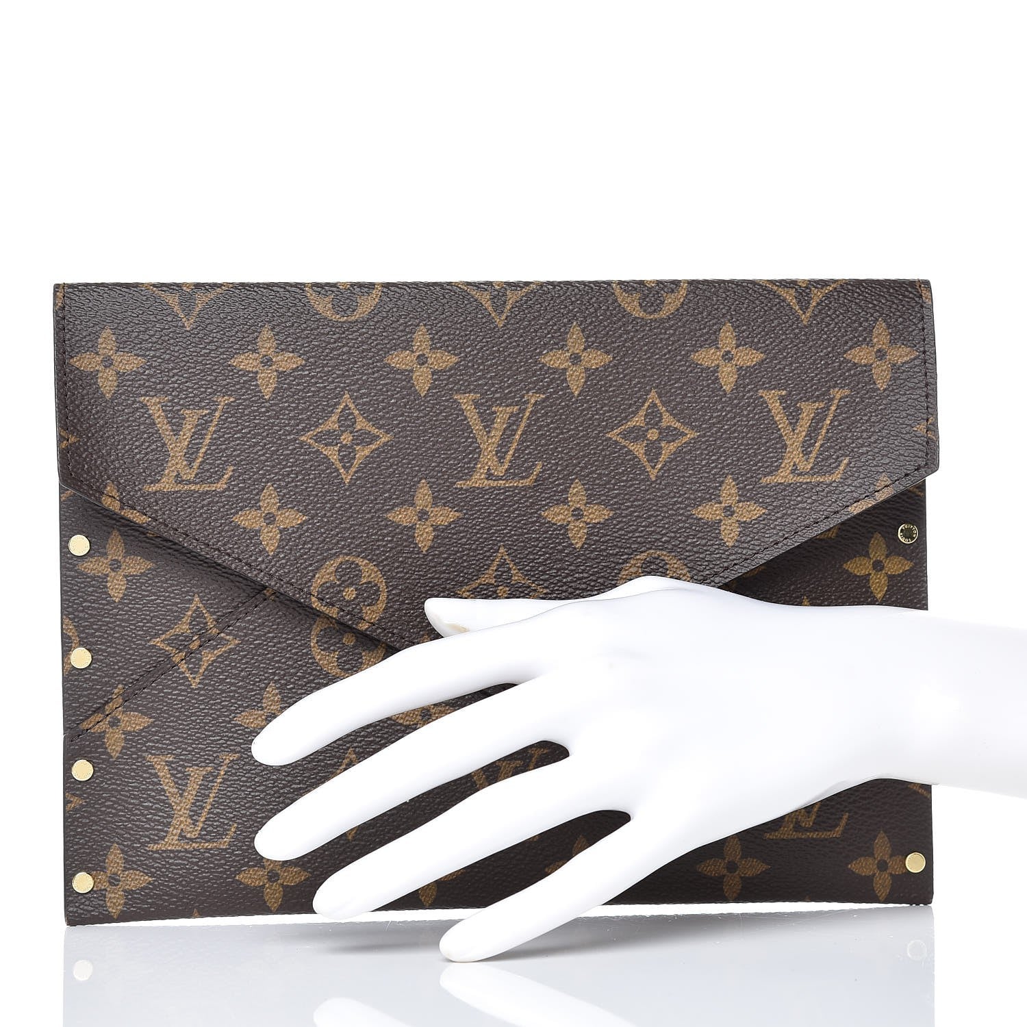 Louis Vuitton Monogram Rivets Enveloppe 2 of 6