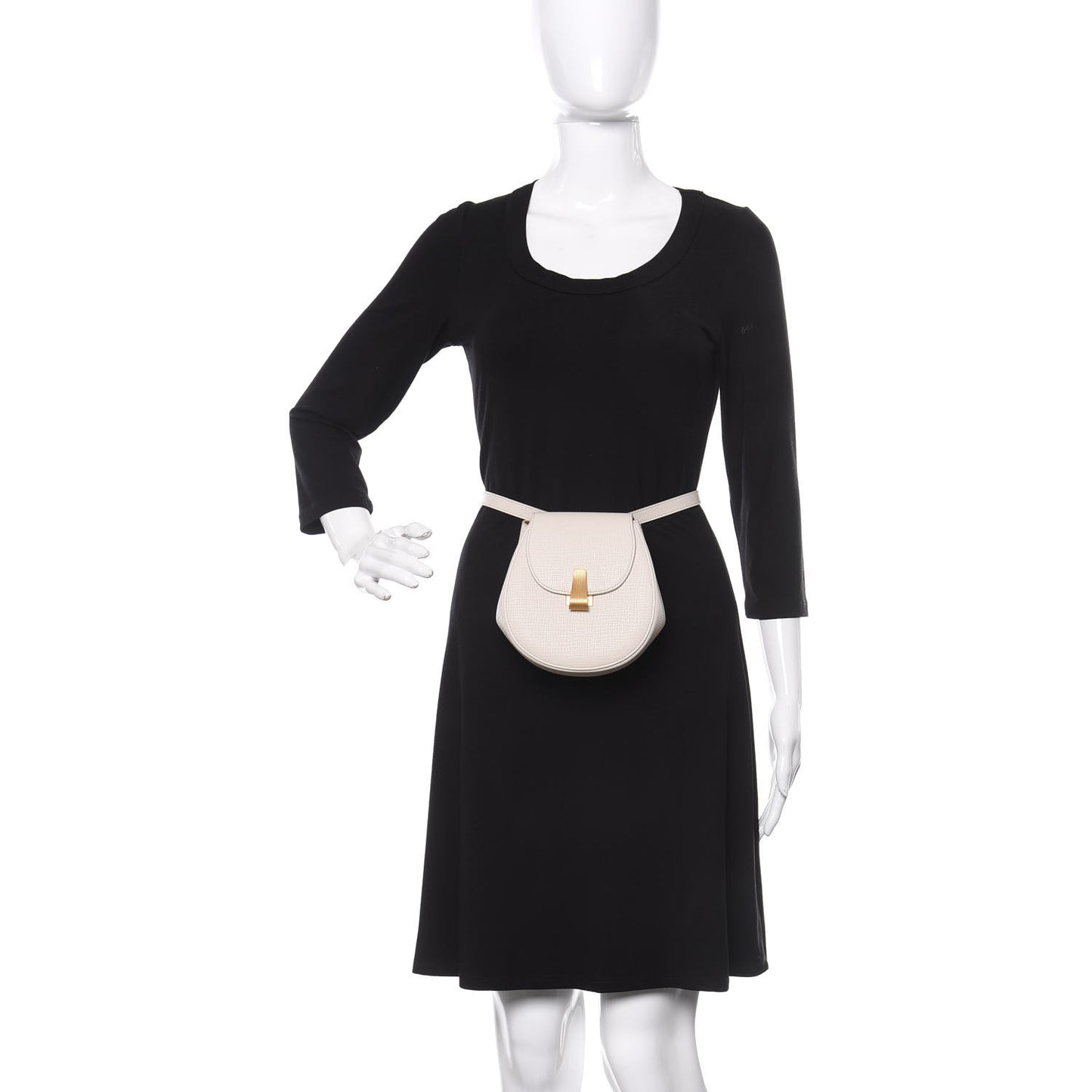Palmellato Calfskin Rounded Belt Bag Plaster