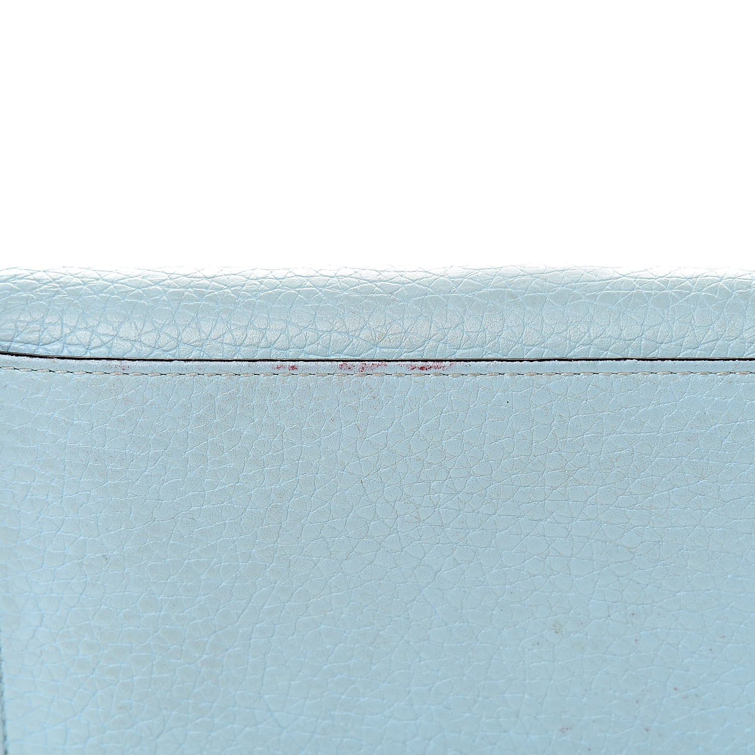 Christian Dior Bullcalf Diorissimo Long Wallet Sky Blue Pink 15 of 19