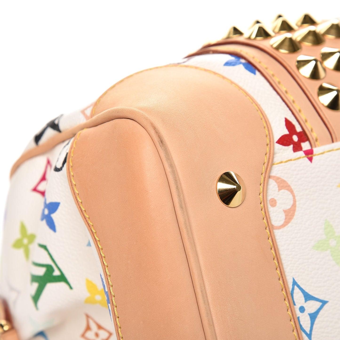 Monogram Multicolor Courtney MM White