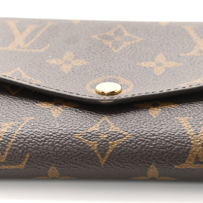 Louis Vuitton Monogram Sarah Wallet NM Fuchsia 13 of 14