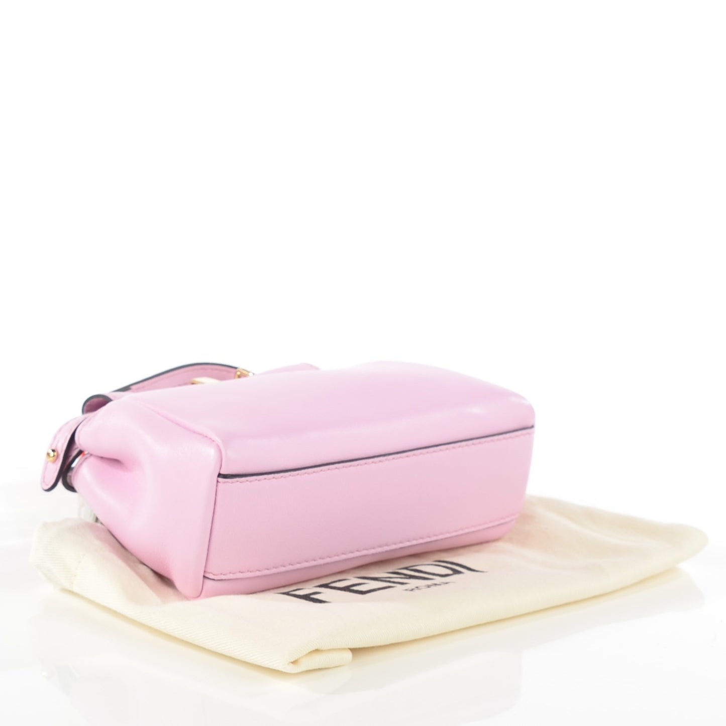 Shiny Nappa Micro Peekaboo Iconic Satchel Lavanda