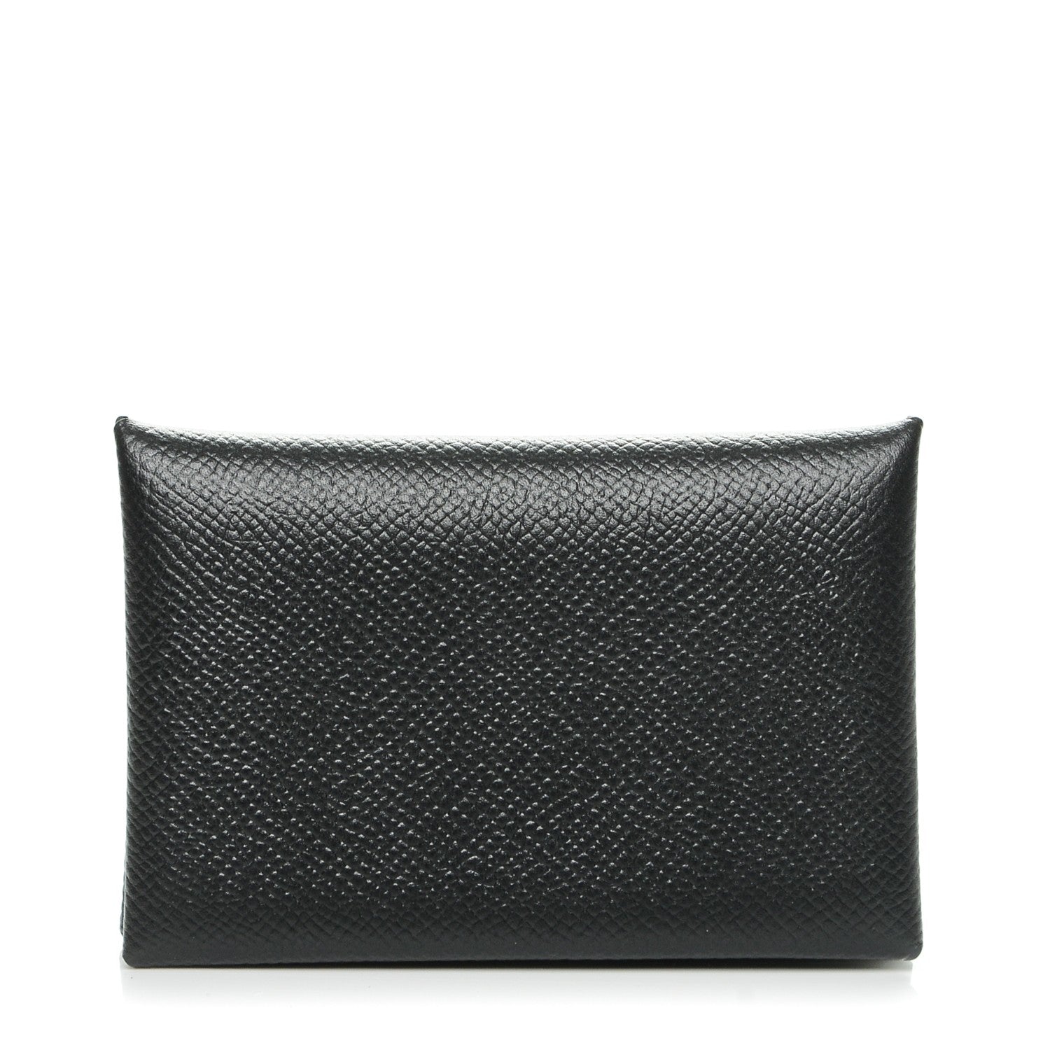 Hermes Epsom Calvi Card Case Black 1 of 6