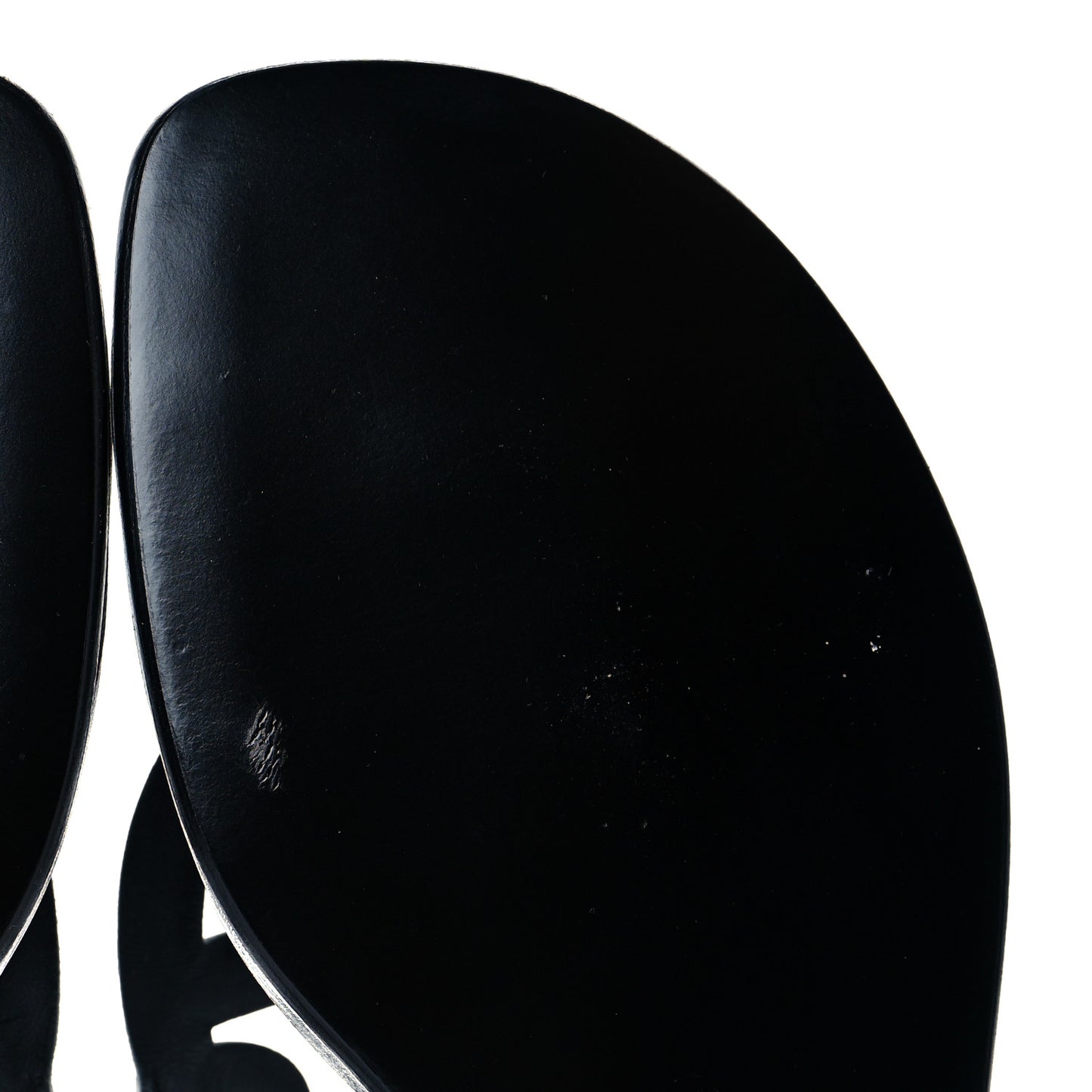 Metallic Suede Goatskin Beach Sandals 38 Silver