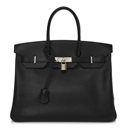 Hermes Ardennes Birkin 35 Black 1 of 16