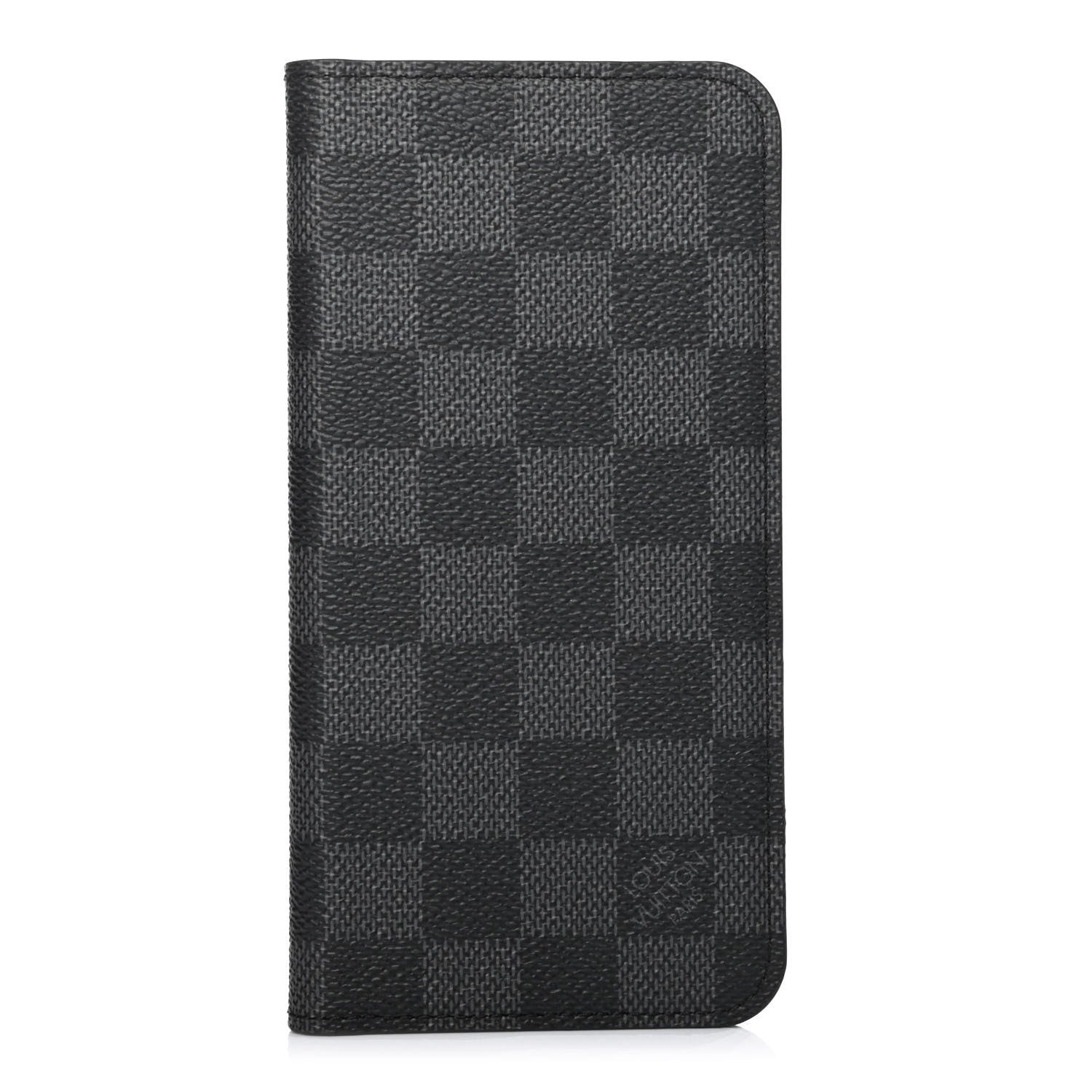 Louis Vuitton Damier Graphite iPhone XS Max Folio Case 1 of 4