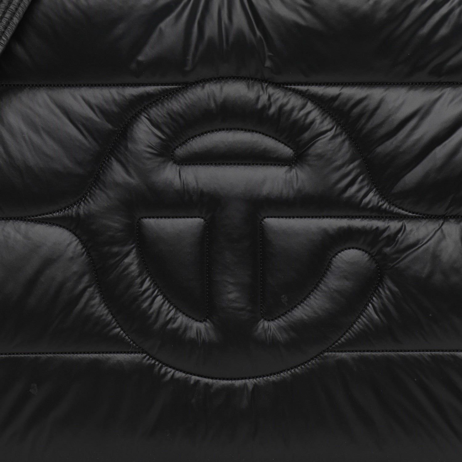 Telfar Nylon Medium Puff Shopping Bag Black 12 of 30