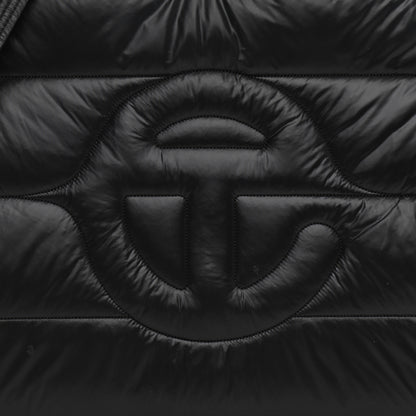 Telfar Nylon Medium Puff Shopping Bag Black 12 of 30