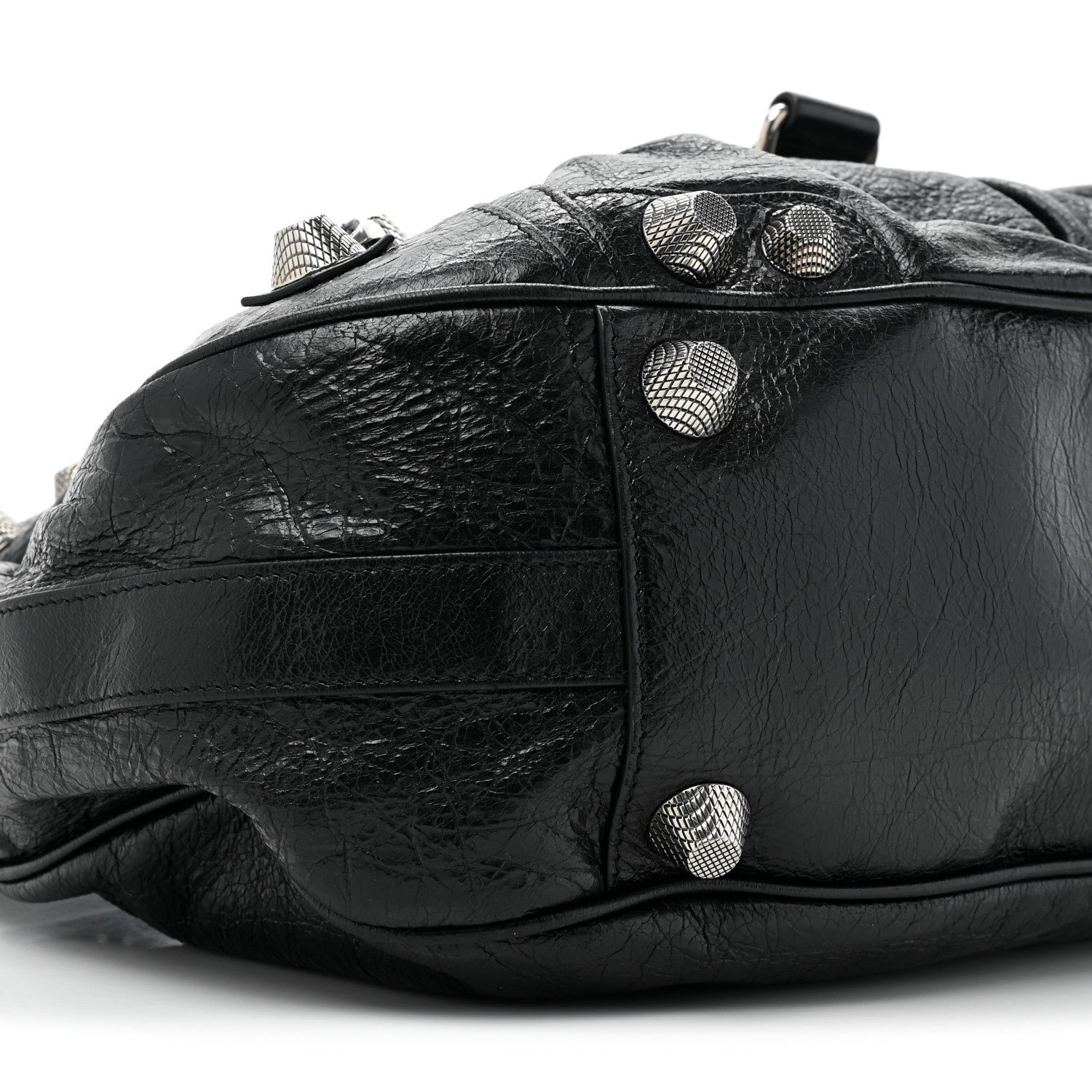 Balenciaga Agneau Arena Large Le Cagole Shoulder Bag Black 9 of 9